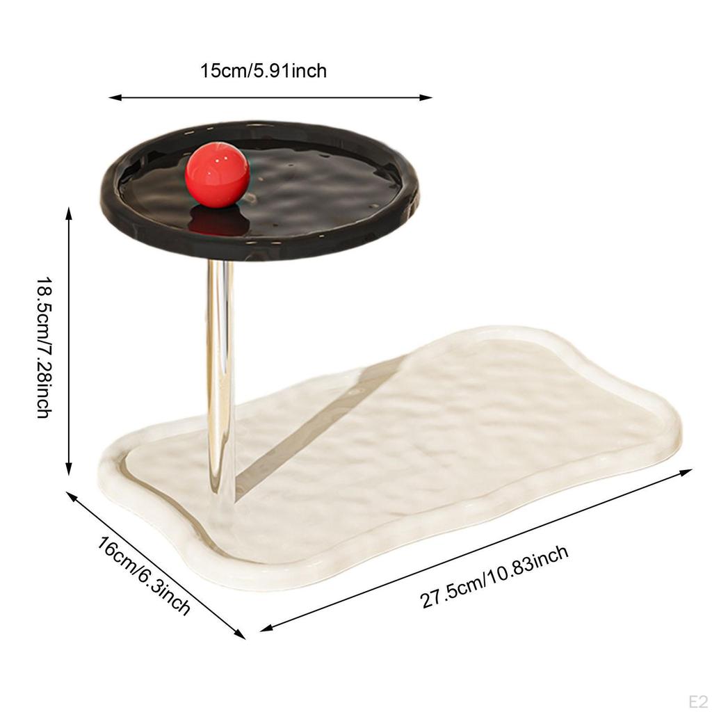 2 -level Jewelry Tray Manual Perfume Organizer