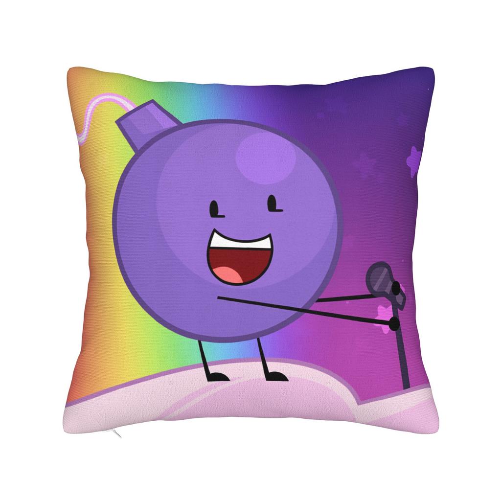 BFDI Cartoon Pillow Cover  Kawaii Pillow Case For Sofa Home Decoration Soft Pillowcases Gift