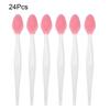 Silicone Lip Scrub Brush Double Sided Lip Exfoliator for Lightening Dark Lips Facial Cleaning Tool for Dry Skin Chapped Lips