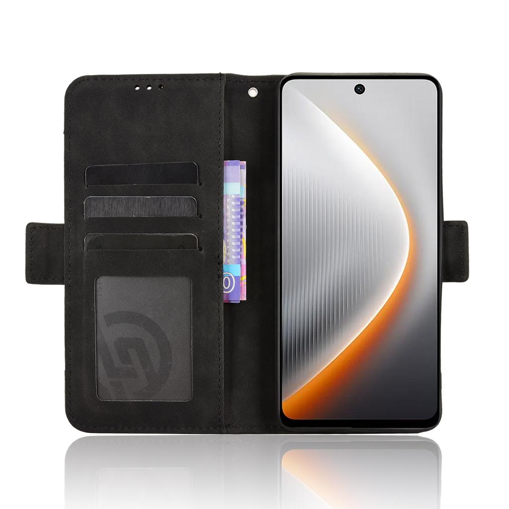 Für TECNO Pova 7 5G Lederhülle Handy-Brieftaschen-Cover mit mehreren Kartenfächern