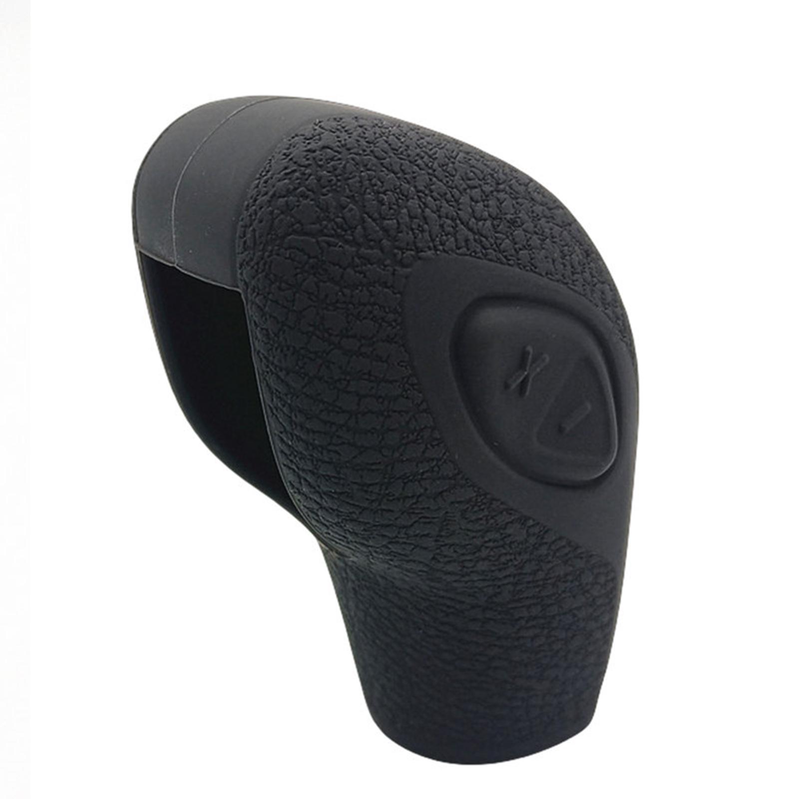 

Автомобильный силиконовый чехол на ручку переключения передач Ford 12-18 Focus, силиконовый чехол на ручку переключения передач, чехол на ручку ручного тормоза Focus чёрный