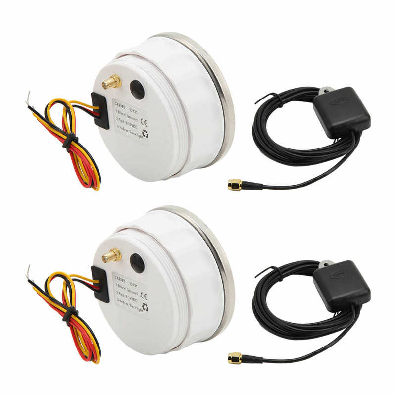 Speedometer GPS Odometer 85mm for Yacht for Boat for