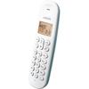 Téléphone fixe sans fil - logicom - dect iloa 150 solo - turquoise - sans répondeur