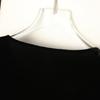 New Chinese Embroidered Long Sleeve Women's T-shirt - Black Velvet, Autumn/Winter Style