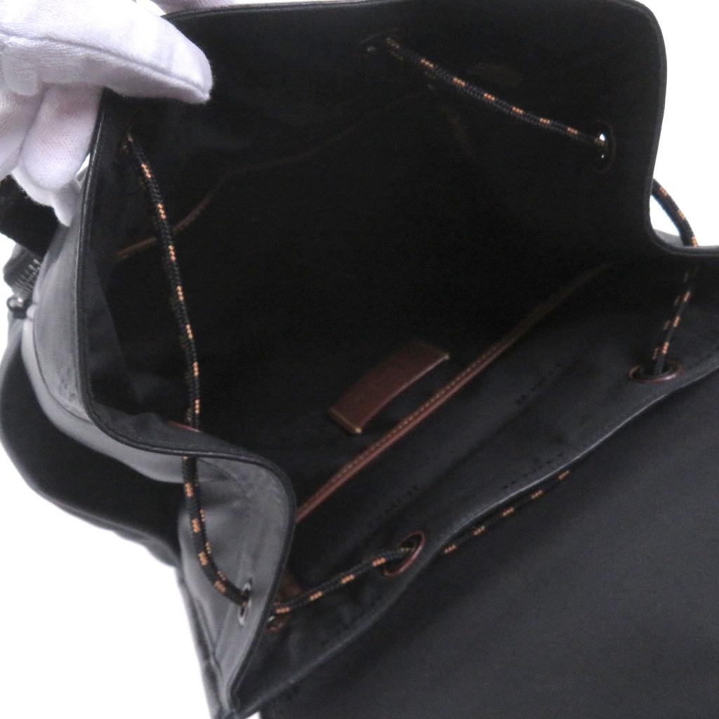 Excellent COACH Backpack Daypack League Flap Backpack with Quilting Used