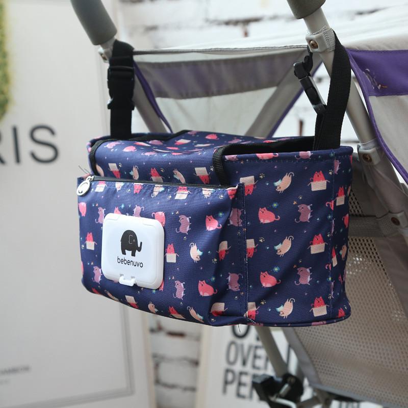Stroller Baby Hanging Bag Large Capacity Stroller Accessories Child Storage