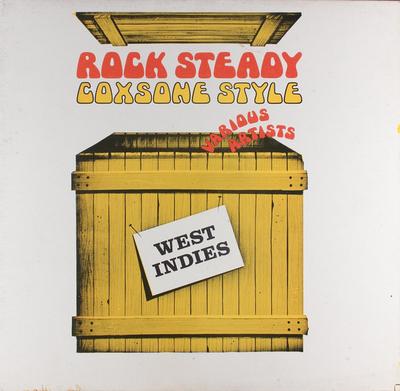 LP Record VARIOUS - Rock Steady Coxsone Style CSL8013 Coxsone Records Jamaica Reggae, Ska & Dub Used