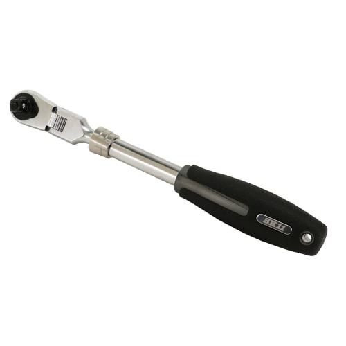 SK11 Telescopic Ratchet Handle, 9.5mm Drive, 72 Teeth, 258-373mm Overall Length (6 Positions), SRH3CZ