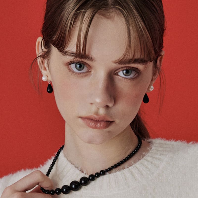 Etrive Onyx Mix Necklace