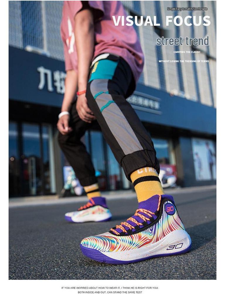 Curry 8 Basketball Shoes: Men's High-Top Kyrie 9 Kobe Sneakers Women's Youth Big Kids Sports Shoes 10