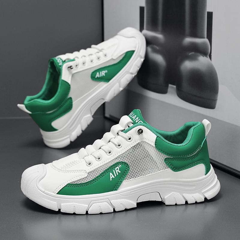 Новые мужские удобные спортивные туфли повседневная обувь корейская версия тренда обувь — фото 3