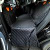 Waterproof Dog Car Seat Cover, Pet Travel Hammock, Rear Back Seat Protector Mat, Safety Carrier for Dogs