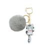 Practical Plush Cats Shape Keychain Soft Bag Hanging Pendant Plush Texture Creative Present for Children Adults Souvenir