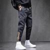 Fleece and thicker winter new casual pants men's large size loose trendy brand tooling Harlan pants men's sports pants men's