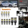 For Ford Puma White Led Interior Package Light Kits Canbus Map Dome Vanity Mirror Glove Box Reverse Backup
