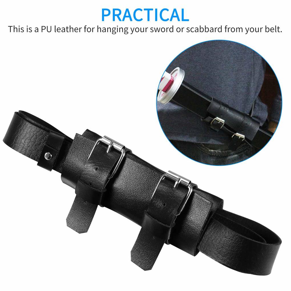 Sword Belt Body Adorn Cosplay Accessory Waist Strap Organizer No.2