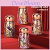Mushroom Pattern Mini Portable Travel Mug With Temperature Display And Insulation For Office And Outdoors