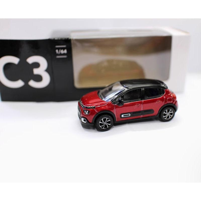 Norev Diecast Alloy 1:64 Citroen C3 SUV Off-road Vehicle Car Model Static Collection Decorated Holiday Gifts Toys
