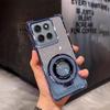 Funda de Lujo con Purpurina de Cuatro Esquinas para Motorola Signature Moto Edge 70 Ultra 60 Fusion 50 Pro G87 G77 G67 G86 Power Funda Resistente a los Golpes