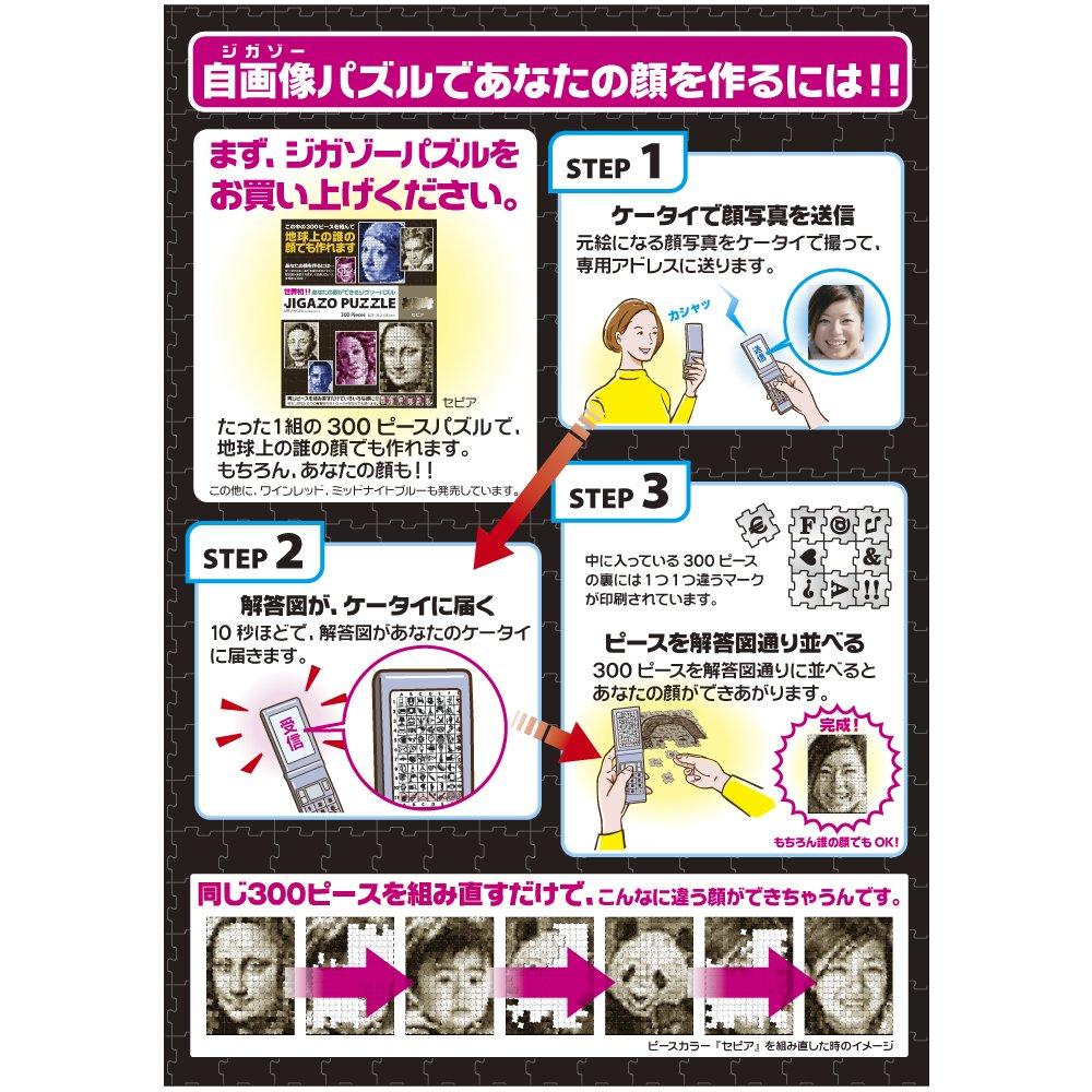 300 piece jigsaw puzzle jigazo puzzle wine red (25.2x33.5cm)