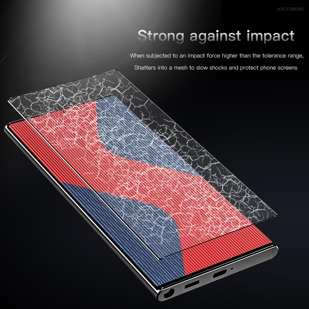 KEYSION Tempered Glass For Samsung Galaxy S22 S22 Ultra 5G Screen HD Protective Film For Samsung S21 FE