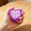 Tactile Sensory Toy Love Heart Squeeze Anxiety Relieving Shape Slow Rebound Stress Ball Fidget Concentration Aid Relaxation Decompression Hand