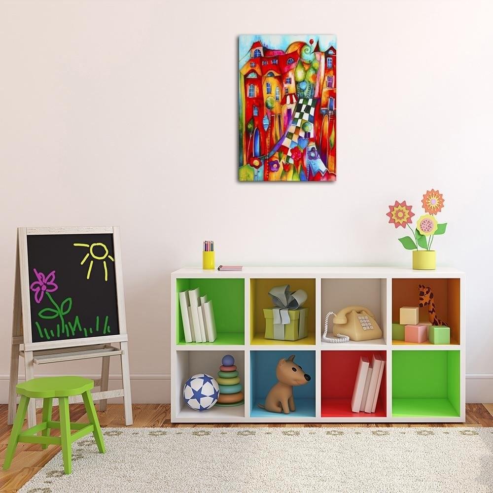 Imprimeu pe pânză, Oraș colorat