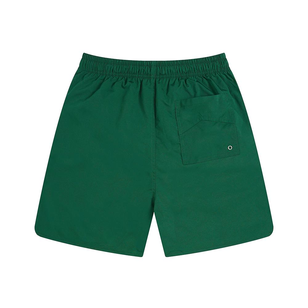 Herren Casual Shorts mit Logo-Print, Elastischer Bund mit Kordelzug, Nylonshorts, Sommer Streetwear Strand Badehose