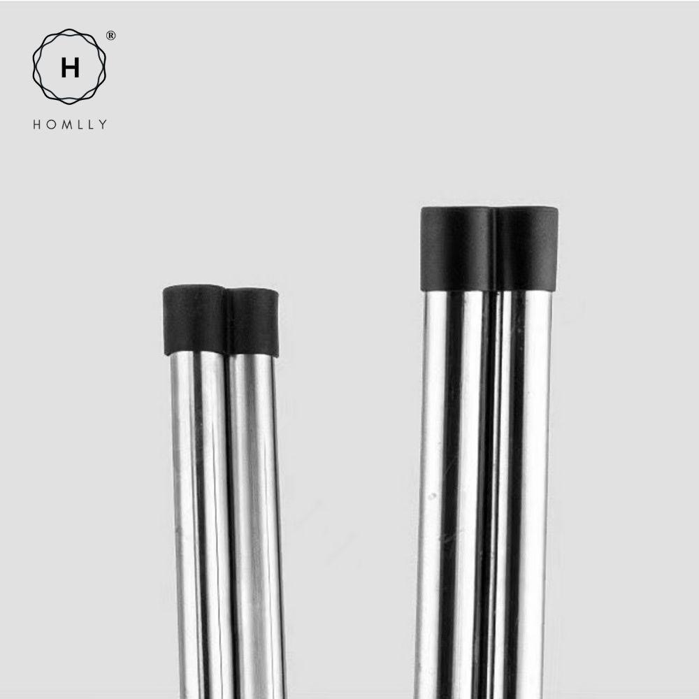 Homlly Tonii Stainless Steel Doctor Stool (Various Heights Available)