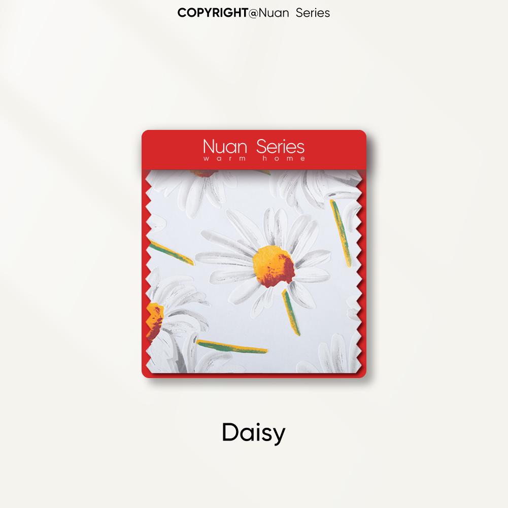 

1 шт., серия Nuan, прозрачная занавеска с цветком маргаритки для окна, спальни, гостиной, кухни, модная современная тюль, занавеска для дома, декор 100x130cm