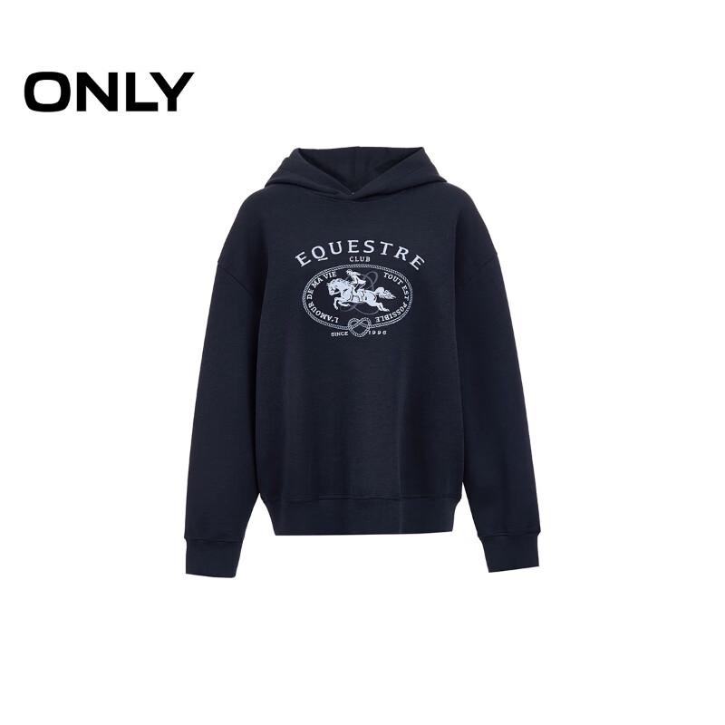ONLY Women's 2026 Spring Oversize Drop Shoulder Hooded Sweatshirt