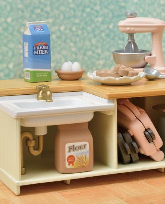 [toytron] Sylvanian Families 5442 Island Kitchen Play Set