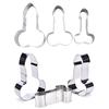 3 Sztuk Ze Stali Nierdzewnej Willy Penis Cookies Cutter Baking Biscuit Ciasto Kremówka Mold