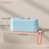 Floss Dispenser Automatic Ejectable Floss Organiser Oral Care Press-on Disposable Flossing Sticks Refillable Storage Box