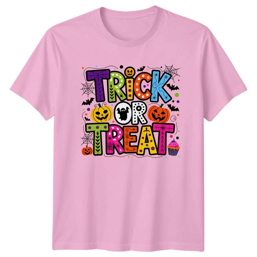 Trick Or Treat Halloween Holidays Unisexs TShirt Unisexs Tee Graphic Top