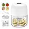 Electric Garlic Masher and Mincer for Home Use: Compact Mincing and Chopping Tool