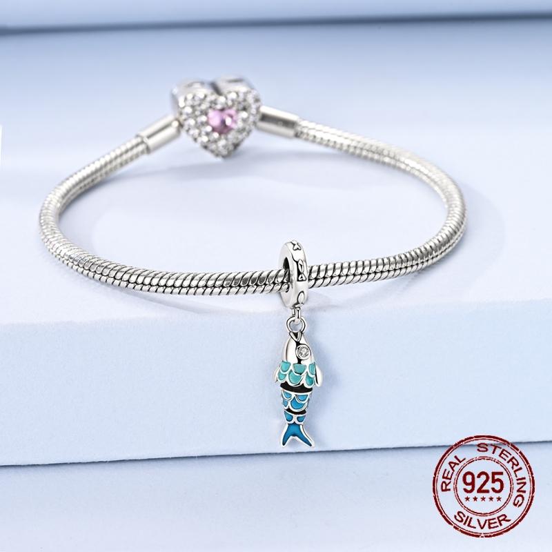 Koinobori Charms Copper Swinging Fish Flags Dangle Pendant Fit Bangle Bracelet Necklace Diy Jewelry