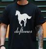 Deftones White Pony Logo Tričko Rocková Kapela Vintage Černé Comfort Colors 1717 Tričko