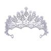 Braut Highlight Perlenkrone Koreanischer Strass Braut Tiara Hochzeit Gaze Schmuckaccessoires Geburtstagsfeier Krone