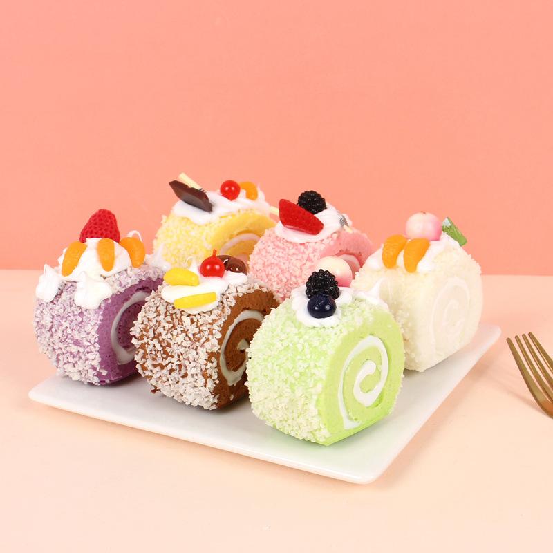 Simulated Egg Tart Fridge Stickers Home Decoration Artificial Dessert Fridge Magnets Children Gifts