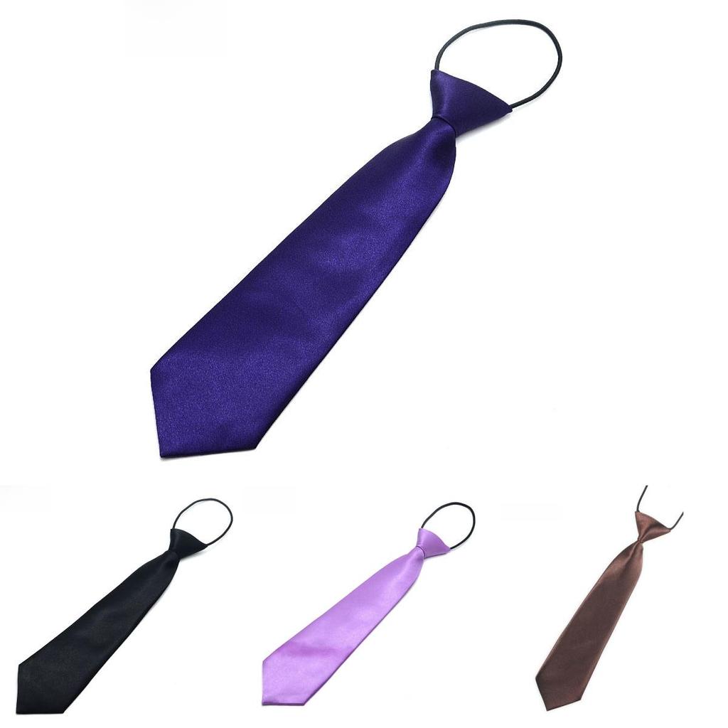 Kinderkrawatte mit Gummiband für Schuluniformen und Freizeitkleidung