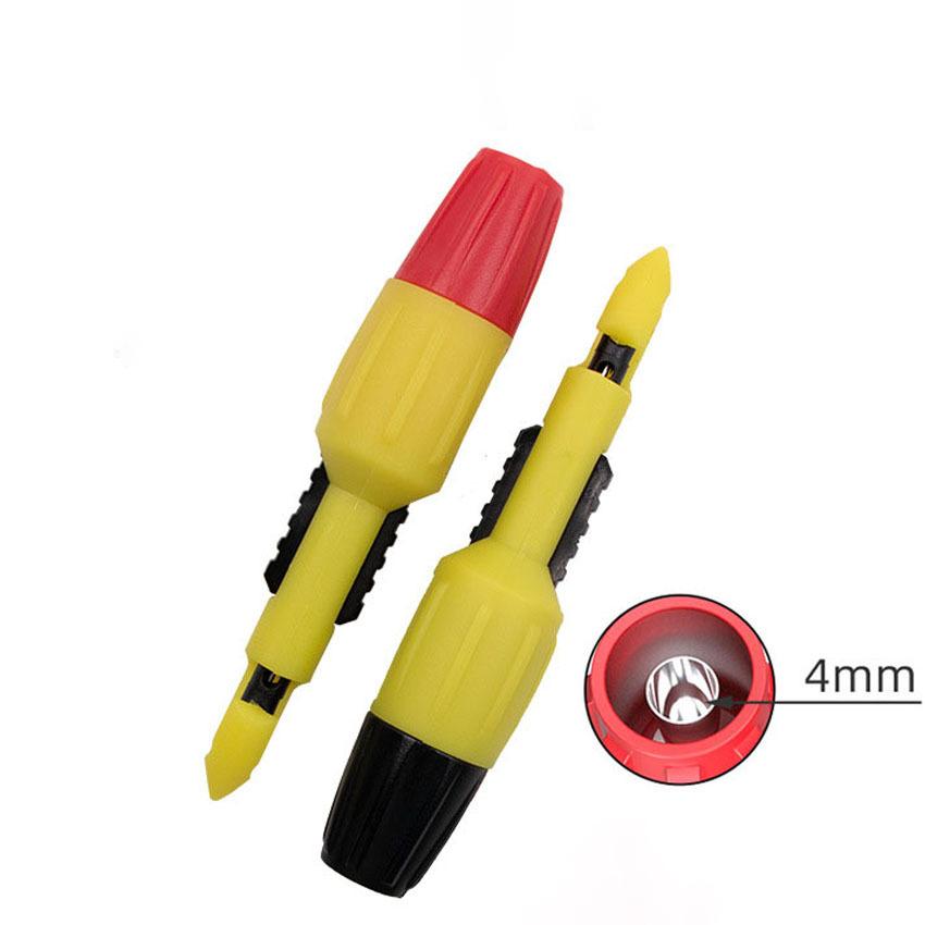 

2X изоляционный провод прокалывающий пробник для проверки проколов зажим с гнездом для ремонта автомобиля 4mm-2Pcs