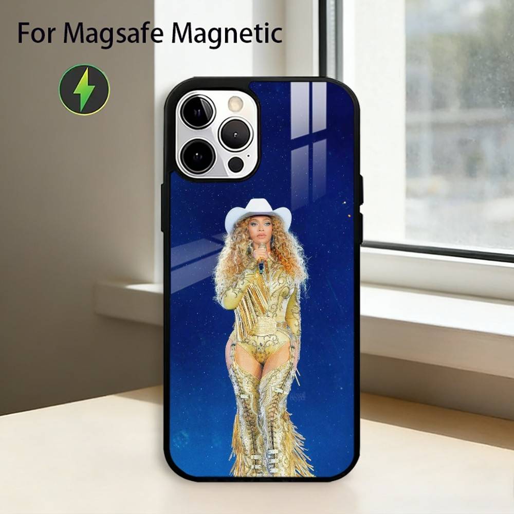 

Beyoncé - Cowboy Carter Phone Case For iPhone17,16,15,14,13,12,11 Plus,Pro Magnetic For Magsafe Wireless Charging iPhone17Pro