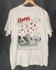 Tricou Bumbac Alb Unisex Flipper Band Concert Mărime S la 5XL Tricou Unisex