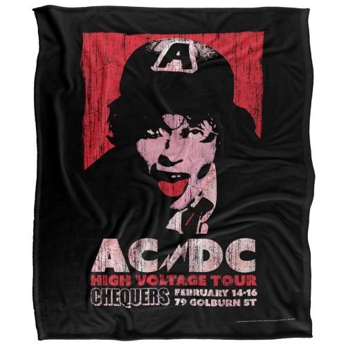 AC/DC High Voltage Live 1975 Silky Supersoft Blanket