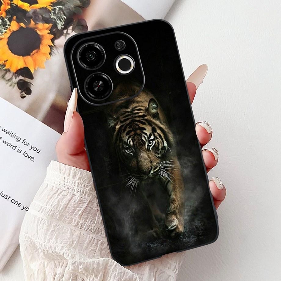 For Tecno Spark 30 30c 30 Pro 4G Spark 30c 5G Case Cute Animals Tiger Lion Dragon Cartoon Cover On Pop 9 5G Soft Silicone Coque