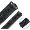 PET Elastic Woven Wire Cable Sleeve 8mm Insulated Braided Sleeving Data Line Protection Flame-Retardant Cable Organizer