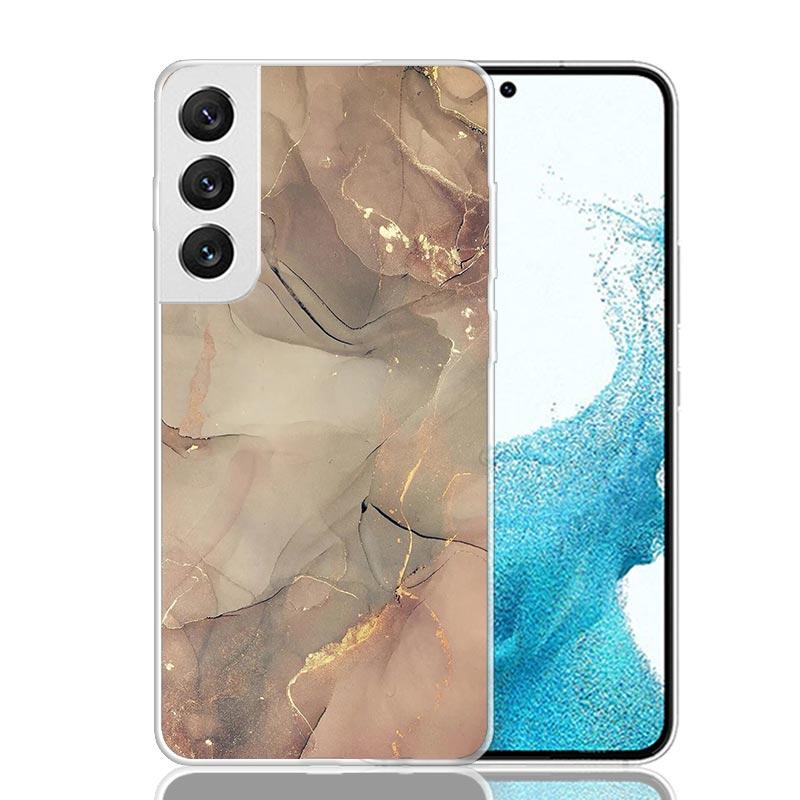 Granite Marble Phone Case For Samsung Galaxy S26 Ultra S23 S24 S25 Edge S20 FE S21 S22 Plus Soft Print Shell Cover Fundas Galaxy