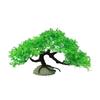 Ornamental Harmless Fish Tank Landscaping Simulation Plant Non-fading Eco-friendly Simulation Pine Tree Home Supply
