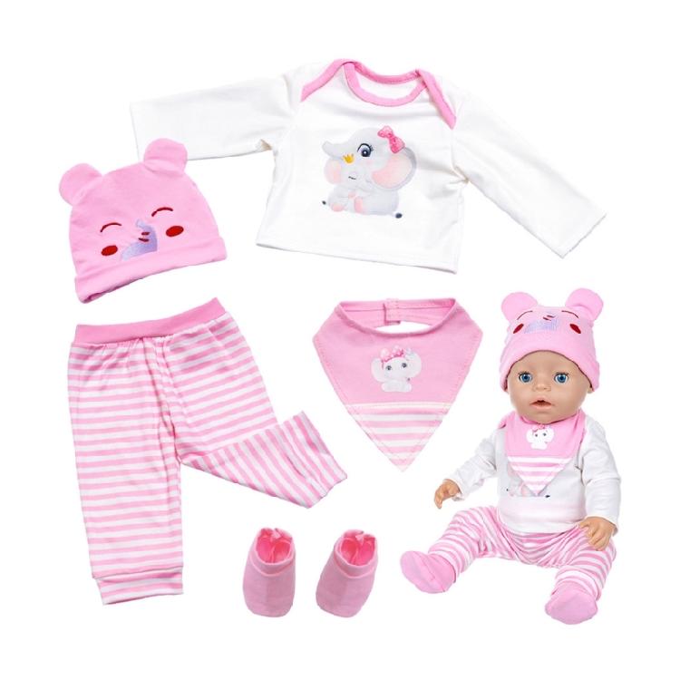 18Inch Doll Fashion Outfit with Quality Tailoring Doll Clothing Set Encourages Creative Costume Styling for Toddler Fun